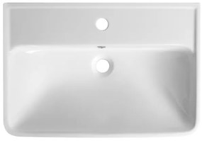 Bruckner - Lavoar încastrat NEON 60x41,5 cm ceramică/alb