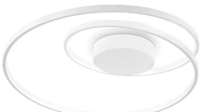 Lustra LED aplicata design circular Oz pl d60 on-off 2700k alba