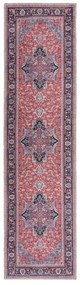 Covor tip traversă burgundy lavabil din amestec de fibre reciclate 60x230 cm Windsor – Flair Rugs