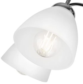 Lampă de perete MIRANDA 5xE27/60W/230V crom lucios