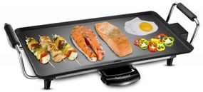 Gratar electric Teppan Yaki Techwood TTP-2343, 2000W, 43x23cm, termostat