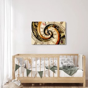 Tablou cu ceas (90x60 cm)