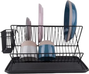 Scurgător vase PT LIVING, negru