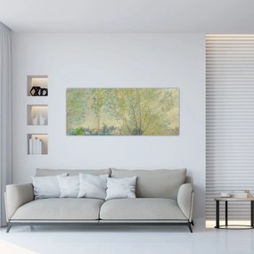 Tablou - Claude Monet, The Willows, reproducere (120x50 cm)