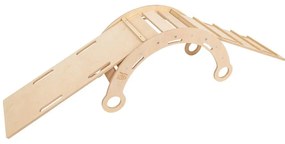 Leagăn în culoare naturală din lemn de pin 39x75x38 cm Montessori – Meowbaby