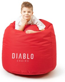 Fotoliul tip puf Diablo Chairs pentru copii: Roșu
