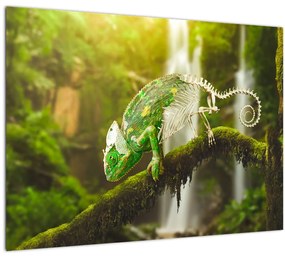 Tablou cu șopârlă (70x50 cm), în 40 de alte dimensiuni noi