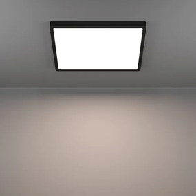 Plafonieră LED FUEVA Eglo 901305-LED, 17,5 W, 230 V, 2700/4000/6500 K, 39 x 39 cm, negru