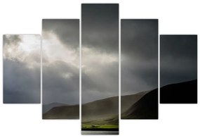 Tablou cu furtuna în apropiere (150x105 cm)