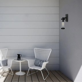Aplica pentru iluminat exterior design modern IP44 Kolta negru