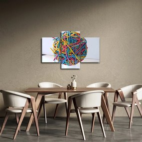 Tablou cu gumițe (90x60 cm)