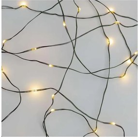 Instalație LED de Crăciun de exterior 75xLED/12,5m IP44 alb cald