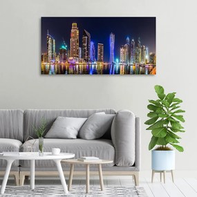 Tablou pe pânză Dubai timp de noapte