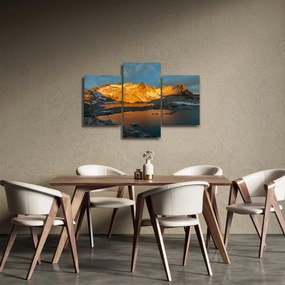 Tablou cu peisaj montan (90x60 cm)