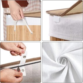 Coș de rufe GUS, maro