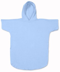 Prosop plaja - Poncho copii din muselina absorbanta Kidizi Sky Blue