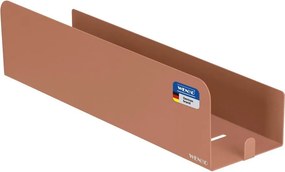Raft pentru baie maro autoadeziv cu Turbo-Loc din oțel inoxidabil Lizan – Wenko