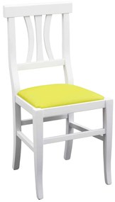 SCAUN LEMN TAPITAT - LIME