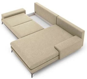 Colțar extensibil cu șezlong pe partea dreaptă Windsor &amp; Co Sofas Planet, bej