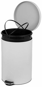 Alda Coș de gunoi cu pedală Freedom Fresh 20 l,alb, 20 l