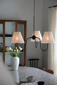 Markslöjd 109172 - Lustră suspendată pe cablu VEYA 3xE14/40W/230V Ø 90 cm in/negru