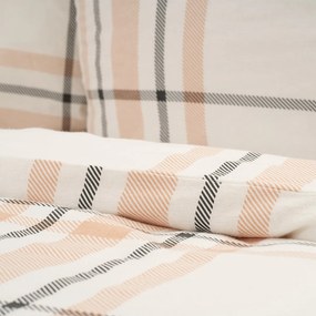 Lenjerie de pat din flanelă 4Home Elegant Plaid, 160 x 200 cm, 70 x 80 cm