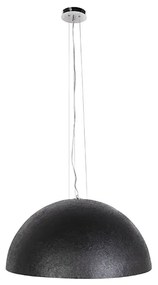 Lampă suspendată inteligentă neagră cu auriu 70 cm inclusiv Wifi A60 - Magna