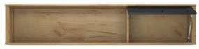 Dulap de perete Bruselas (stejar craft auriu + negru) . 1116785