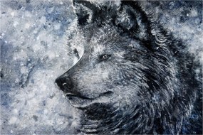 Tablou - Lupul din desene animate (90x60 cm)