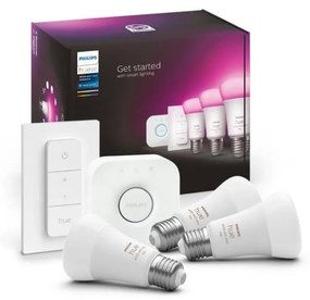 Pachet de pornire Philips Hue WACA 3xE27/9W 2000-6500K + dispozitiv de intercone