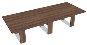 Masă de conferință Verno+ 300 x 120 cm, nuc