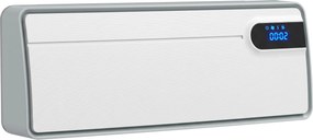 HOMCOM Aerotermă de perete ceramică 2000W cu telecomandă și WiFi, alb | Aosom Romania