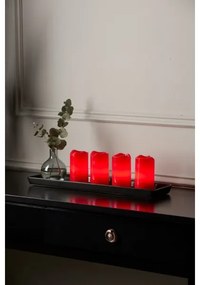 SET 4x decorațiune LED de Crăciun Eglo 410076 ADVENT 1xLED/0,18W/2xCR2032 + telecomandă