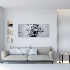 Tablou abstracție 3D (120x50 cm), în 40 de alte dimensiuni noi