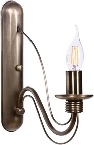 Aplica perete argintiu homs,seria lx,40049