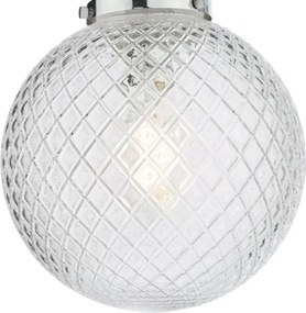 Där Lighting WAY0150 - Plafonieră pentru baie WAYNE 1xE27/40W/230V crom
