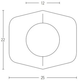 Aplica de perete design modern Ripley L