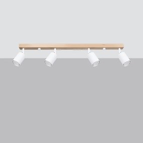 Spot Sollux SL.1289 VERDO 4xGU10/10W/230V alb