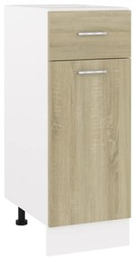 vidaXL Dulap inferior cu sertar “Lyon”, stejar sonoma, 30x46x81,5 cm