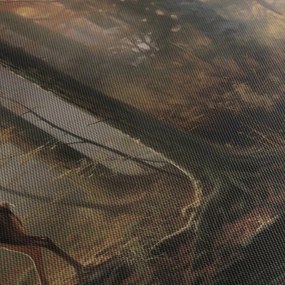 Tablou - Vintage pictura wildlife (120x50 cm)