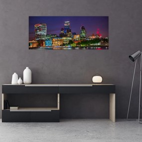 Tablou - Londra seara (120x50 cm)