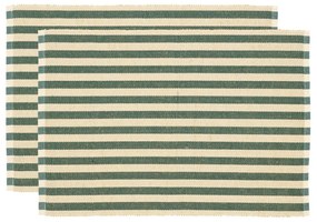 Suport pentru farfurii 2 buc. din material textil 33x48 cm Statement Stripe – Södahl