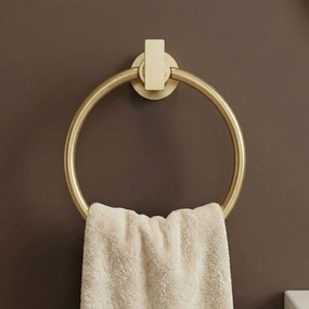 Cuier de baie Ring 81307 Rivo Brush Gold