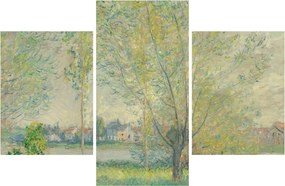 Tablou - Claude Monet, The Willows, reproducere (90x60 cm)