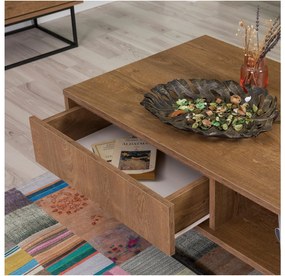 Mobilier living Lexuna 24 (Nuc + Negru). 1089011