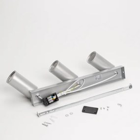 Spot pentru baie Brilagi SELE 3xGU10/30W/230V IP44 argintiu