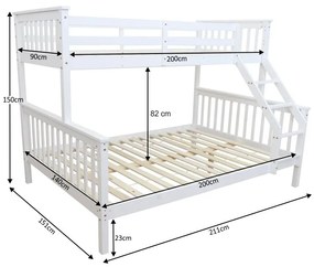 Patut supraetajat Culoare Alb, ARDEN