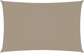 vidaXL Parasolar, gri taupe, 2x4,5 m, țesătură oxford, dreptunghiular