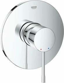 Baterie dus incastrata Grohe Essence crom lucios