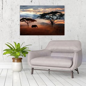 Tablou - Parcul Național Serengeti, Tanzania, Africa (90x60 cm)